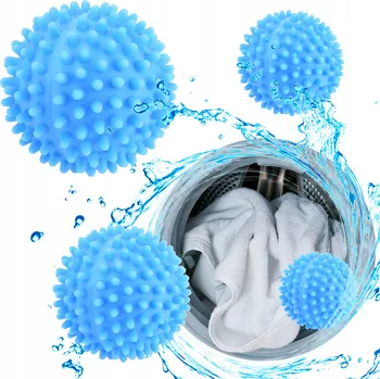 Koule proti žmolkům, péče o pračku, praní, multifunkční, podpora sušení, změkčování Fazoo 4 ks