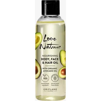 Tělový olej Oriflame Love Nature 100 ml olej na tělo a vlasy