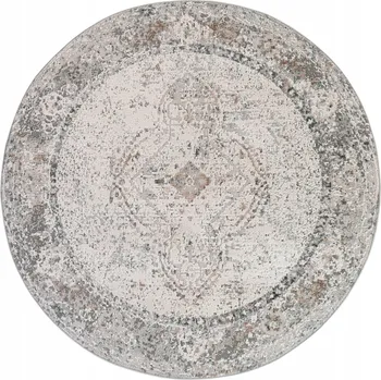 Koberec Koberec VALLEY 120x120 Kruh Dvouúrovňový Moderní Elegantní Vintage v7