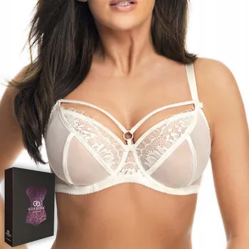 Podprsenka Měkká podprsenka Gorsenia k496, smetanová, 85L