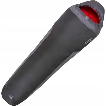 Spacák Turistický spacák mumie Highlander Outdoor Serenity Mummy 350 - Charcoal