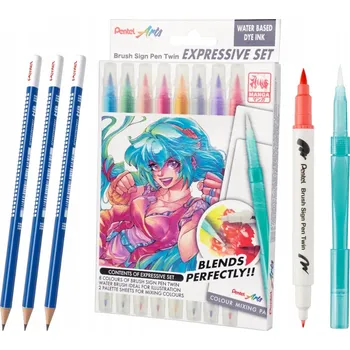 Fixy Pentel 9 ks