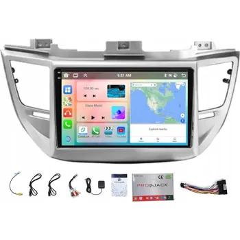 Autorádio AUTORÁDIO S GPS NAVIGACÍ ANDROID HYUNDAI TUCSON 2015-2018 CARPLAY WIFI 4GB 64GB