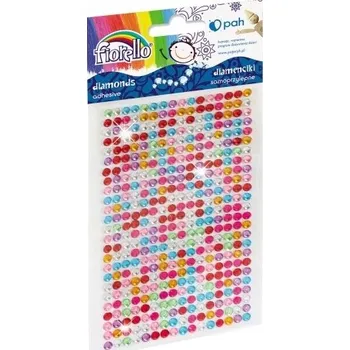Náramek Samolepící malé Malé Diamanty, mix barev FIORELLO