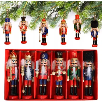 Vánoční dekorace Vánoční koule 12 cm 6 ks