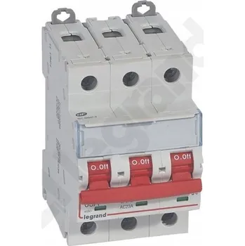 vypínač Odpínač Legrand 400 V IP20 63 A