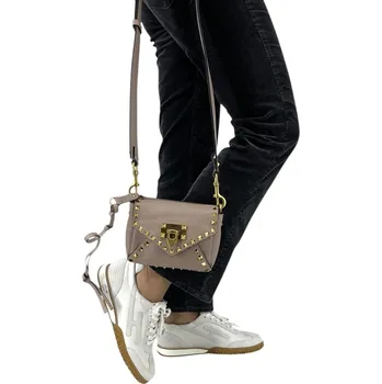 Kabelka Valentino Rockstud Nude Crossbody Bag