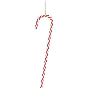 Vánoční dekorace VÁNOČNÍ DEKORACE HOLE CANDY CANE 30CM MICA