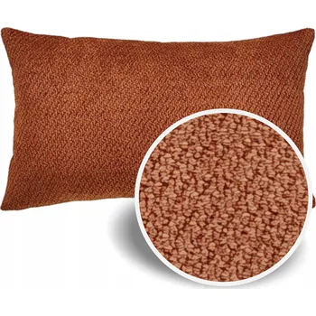 Povlak na polštářek Dekorativní povlak na polštář Scandi Boho měděná cihlová struktura 50x60 cm