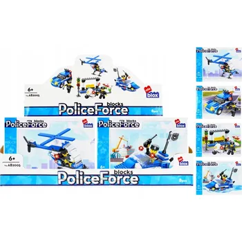 ostatní stavebnice Stavební Stavebnice 96-104 Police Alleblox 47822
