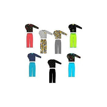 Pánské pyžamo VoXX Boma Lonka Litex+Lonka LOPPING, Lonka LOPPING, Lonka, 124712 3XL bike