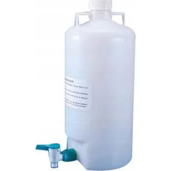 Láhev Vysoká láhev na destilovanou vodu 5000 ml s kohoutkem