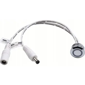 vypínač Dotykový stmívač, plastový, stříbrný