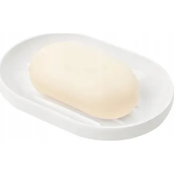 Mýdlenka Volně stojící Mýdlenka Umbra Step, bílý plast