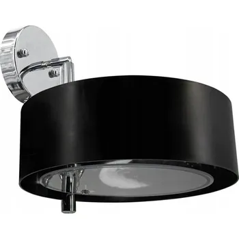 Nástěnné svítidlo Nástěnné svítidlo ANTILA chromované černé stínidlo 1x60W DRS8006/1 8C BL