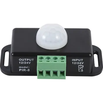 Zabezpečovací technika PIR ČIDLO POHYBU 12V/24V LED
