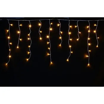 Vánoční dekorace Venkovní vánoční LED závěs - teplá bílá až 1260 diod Osvětlení: Řetěz 10m - 310 led diod