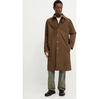 Dámský kabát Bavlněný kabát A.P.C. mac arthur COERC.H01535 hnědá 98X, vel. XL