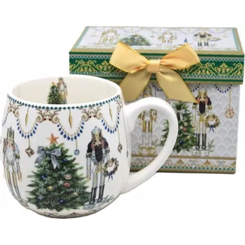 Vánoční porcelánový hrnek 450 ml s motivem Louskáčka