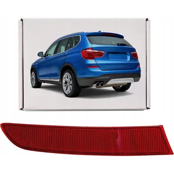 Nárazník ODRAZKA ZADNÍHO NÁRAZNÍKU LEVÁ 63257352209 BMW X3 F25 2014-2017