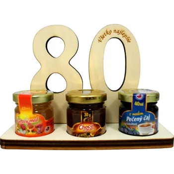 Žertovný předmět Dárkový stojan na dobroty ke 80 SK