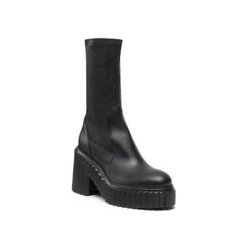 Dámské kozačky Kozačky AGL Tiggy Stretch 12038/22 Černá 41