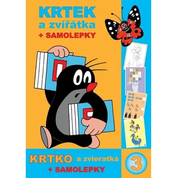 omalovánky AKIM activity book A4 Krtkek a zvířátka