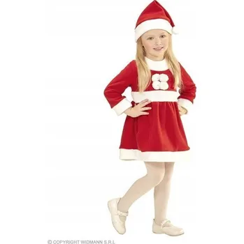 Karnevalový kostým KOSTÝM PANÍ MIKULÁŠOVÁ VÁNOČNÍ SVÁTKY 98