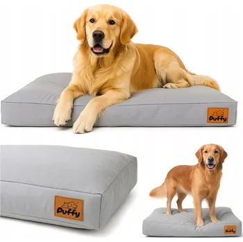 Pelíšek pro psa DIAMOND Ortopedické pelíšek pro psa šedé, 100 cm x 70 cm