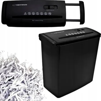 Kancelářská technika Skartovačka Esperanza P-4 10 l