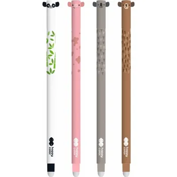 Propiska vymazatelný gelový 0,5 mm Happy Color růžový modrý 4 ks