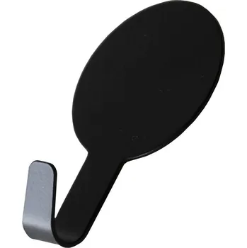 Věšák Háček samolepicí ovál ČER (4ks)