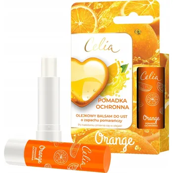 Péče o rty Celia Olejový balzám na rty Pomeranč