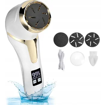 Pilník na patu Elektrický Pilník na nohy , pilník na paty, pemza, akumulátorová sada 3 HLAVICE