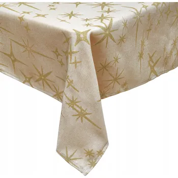 ubrus VÁNOČNÍ UBRUS 140x240cm KLASICKÝ ŠTĚDROVEČERNÍ ELEGANCE VÁNOCE