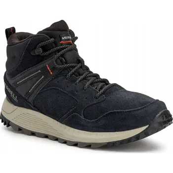 Pánská sportovní obuv Pánské turistické boty Merrell Wildwood Mid Ltr Wp black 41.5 EU