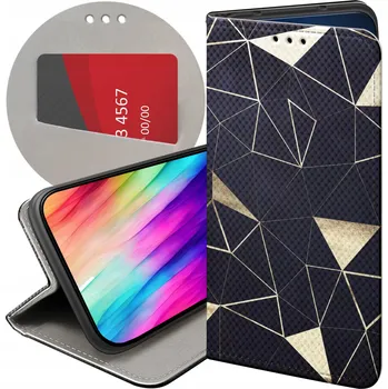 Pouzdro na mobilní telefon Flipové pouzdro Hello Case pro Samsung Galaxy A54 5G zlaté