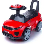 Mamido Dětské odrážedlo auto Range Rover style červené Gumová kola