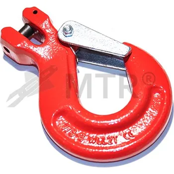 Tesařské kování MTR Hák vázací s vidlicí HVV Varianta: Hák vázací s vidlicí HVV (kovaná pojistka) 1,12t červený lak