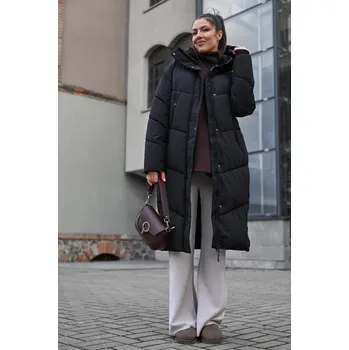 ONLY Premium dlouhá zimní bunda dámská černá XL