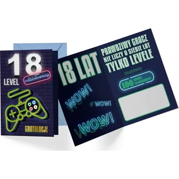 Obraz Přání B6 PR-397 18. Narozeniny