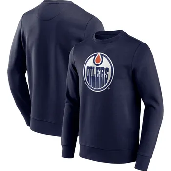 Pánská mikina Pánská mikina Edmonton Oilers NHL Primary Logo Graphic Crew Sweatshirt - VA