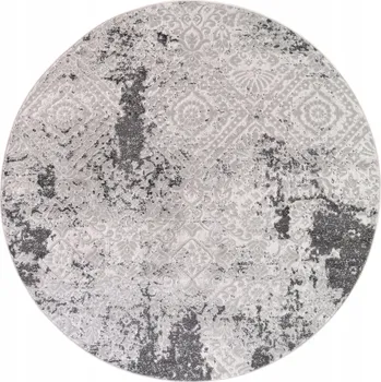 Koberec Koberec SKY 120x120 Kruh Dvouúrovňový Vintage Moderní Elegantní Módní v5