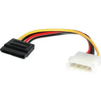 Kabel do PC StarTech Molex - SATA, 0,15 m, vícebarevný (SATAPOWADAP)
