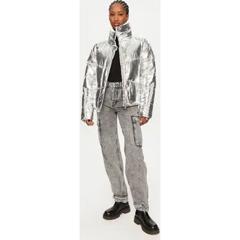 Pánská bunda Frieda & Freddies Bunda pro přechodné období 3743 Stříbrná Regular Fit 40