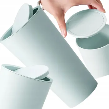 Odpadkový koš Odpadkový koš do auta Nádoba s víkem do držáku na dveře auta, odpadkový koš