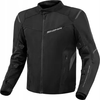 Moto bunda SHIMA TEXTILNÍ PÁNSKÁ MOTOCYKLOVÁ BUNDA RUSH 2.0 MEN VENT JKT BK S + DÁRKY ZDARMA