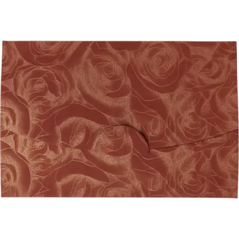 Obálka Ozdobné obálky 6x10 cm skládané bez lepidla 220g sada mini ozdobných obálek