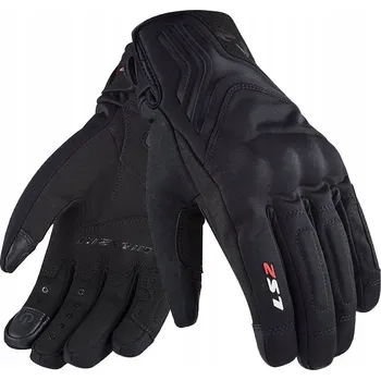 Moto rukavice ZIMNÍ MOTOCYKLOVÉ RUKAVICE LS2 ČERNÉ DOTYKOVÉ M