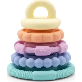 Ortodontické kousátko Jellystone silikonové, vícebarevné